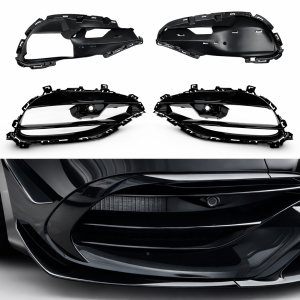 Air Intakes | Mercedes-Benz | A-klasse 15-18 5d hat. W176 | AMG-Line | facelift model | AMG-style | glanzend zwart | 01