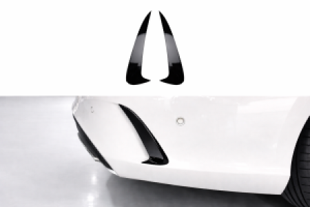 Aero Spoilers | Mercedes-Benz C-Klasse Estate 2014-2021 | S205 | Alleen AMG-Line | AMG-Look | Glanzend zwart