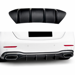 Diffuser | geschikt voor Mercedes-Benz | C-klasse | W206 S206 | 2021+ | AMG-Line | Glanzend zwart