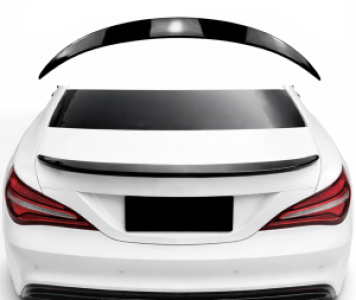 Achterspoiler | geschikt voor Mercedes-Benz | CLA-Klasse Coupé | C117 | 2013–2019 | AMG-look | glanzend zwart