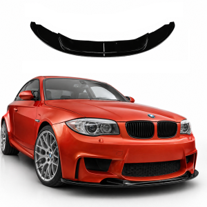 Frontlip | BMW | 1-Serie E82 1M | 2011-2012 | Glanzend zwart