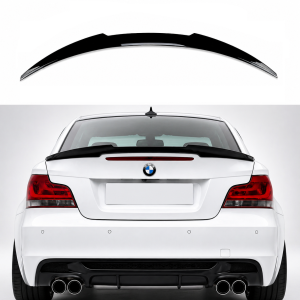 Achterspoiler | geschikt voor BMW | 1-serie Cabrio 2008-2014 2d cab. E88 1-serie / Coupé 2007-2013 2d cou. E82 | Sport-Look | glanzend zwart