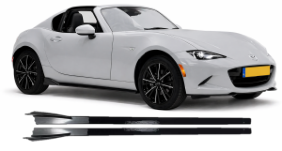 Sideskirts | Mazda | MX5 | ND 2016+ | Glanzend zwart