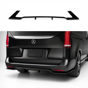 Diffuser | Mercedes V Class W447 | AMG Line | 2018-2023 | Glanzend Zwart