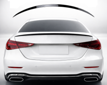 Achterspoiler | geschikt voor Mercedes-Benz | C-Klasse | W206 | 2021+ | AMG look | glanzend zwart