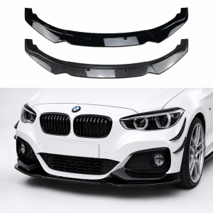 Frontlip | BMW | 1-Serie F20/F21 | LCI | Facelift | 2015-2019 | Glanzend zwart