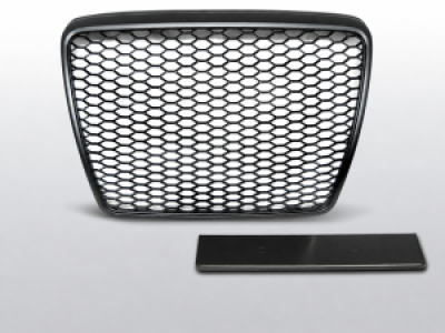 Grill | geschikt voor Audi | A6 C6 | 2009–2011 | RS type | ABS kunststof | Zwart
