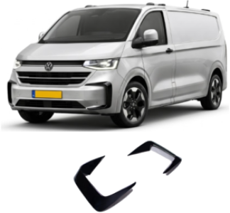 Aero Spoilers | geschikt voor Volkswagen | Transporter T7 | 2024+ | Glanzend zwart