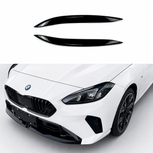 Koplampspoilers | geschikt voor BMW | 1-Serie F70 | 2024- | Glanzend zwart
