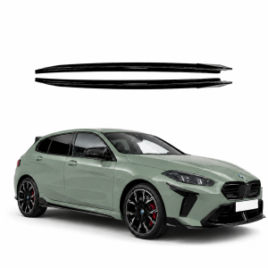 Side skirts aanzetstukken | geschikt voor BMW 1 Serie | F70 | M Sport | 2025+ | Glanzend Zwart