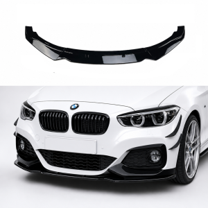 Frontlip | geschikt voor BMW | 1-Serie F20/F21 | LCI | Facelift | 2015-2019 | Glanzend zwart