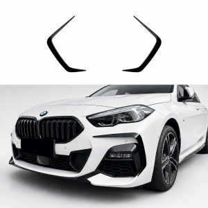 Voorbumper Splitter | geschikt voor BMW | 2 Serie F44 M Sport | 2020+ | Glanzend Zwart