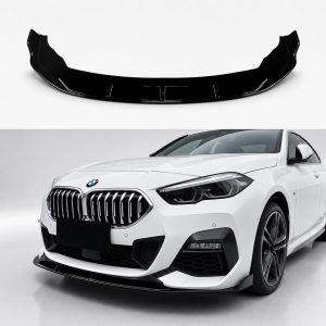 Frontlip (1pc) | geschikt voor BMW | 2 Serie F44 M Sport | 2020+ | Glanzend zwart