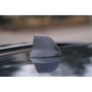 100% Koper Antenne 'Genuine SharkFin' - zwart