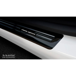 Zwart-Chroom RVS Instaplijsten passend voor Opel Grandland X 2017-2021 & Facelift 2021- 'Special Edition' - 4-delig