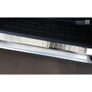 RVS Instaplijsten passend voor Citroën Spacetourer / Peugeot Traveller / Peugeot Expert / Toyota Proace 2016- / Opel Zafira Life 2019- / Fiat Ulysse 2022- - 'Rectangles' - 2-delig achterschuifdeuren