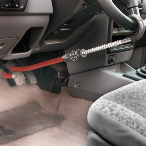 Stuurslot met cijfercombinatieslot